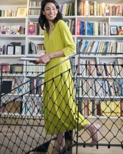 Women Alembika Dresses<Essential Cocoon Dress, Lime