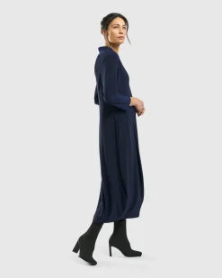 Women Alembika Dresses<Essential Cocoon Dress, Night
