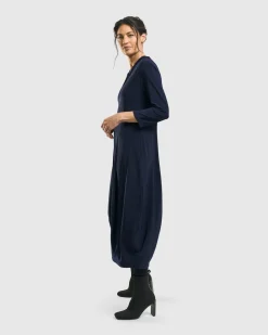 Women Alembika Plus<Essential Cocoon Dress, Night