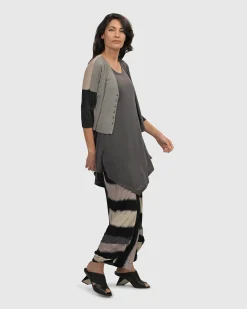 Women Alembika Plus<Essential Colorblock Cupro Cardigan, Multi