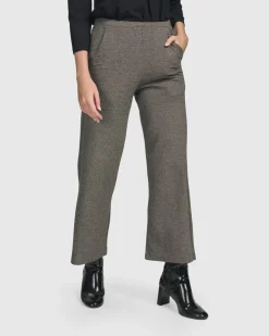 Women Alembika Plus<Essential Cropped Pants, Fog