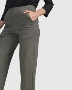 Women Alembika Plus<Essential Cropped Pants, Fog