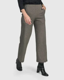 Women Alembika Plus<Essential Cropped Pants, Fog