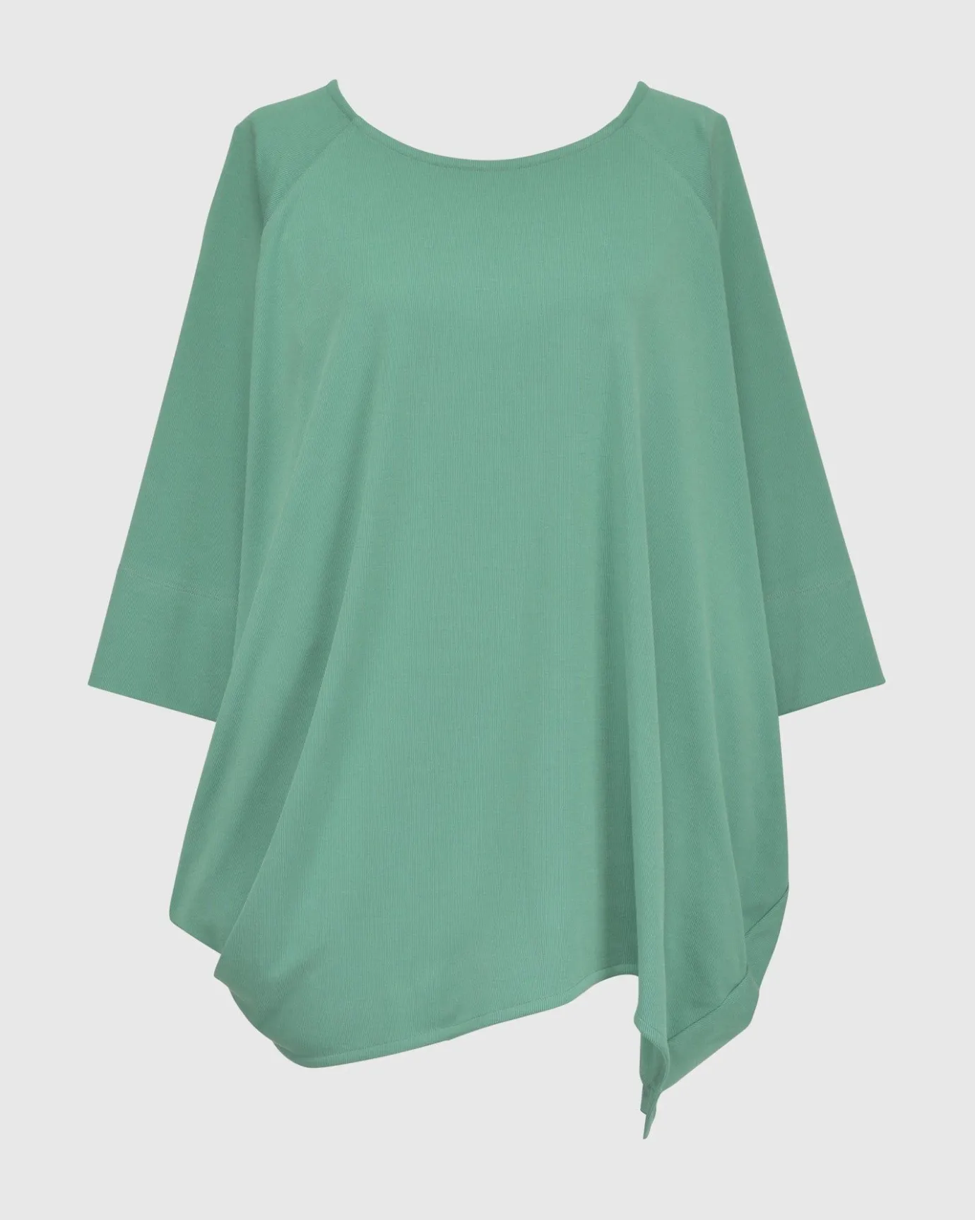 Women Alembika Tops & Tunics<Essential Favorite Cupro Blouson Top, Seafoam