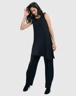 Women Alembika Plus<Essential Flow Pants, Black