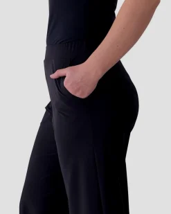 Women Alembika Pants & Skirts<Essential Flow Pants, Black