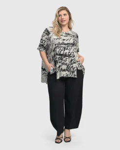 Women Alembika Pants & Skirts<Essential Flow Pants, Black