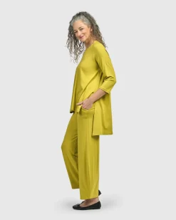 Women Alembika Pants & Skirts<Essential Flow Pants, Lime