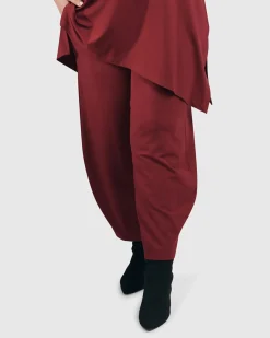 Women Alembika Pants & Skirts<Essential Flow Pants, Plum