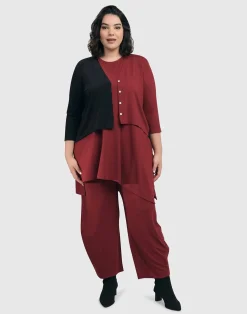 Women Alembika Pants & Skirts<Essential Flow Pants, Plum
