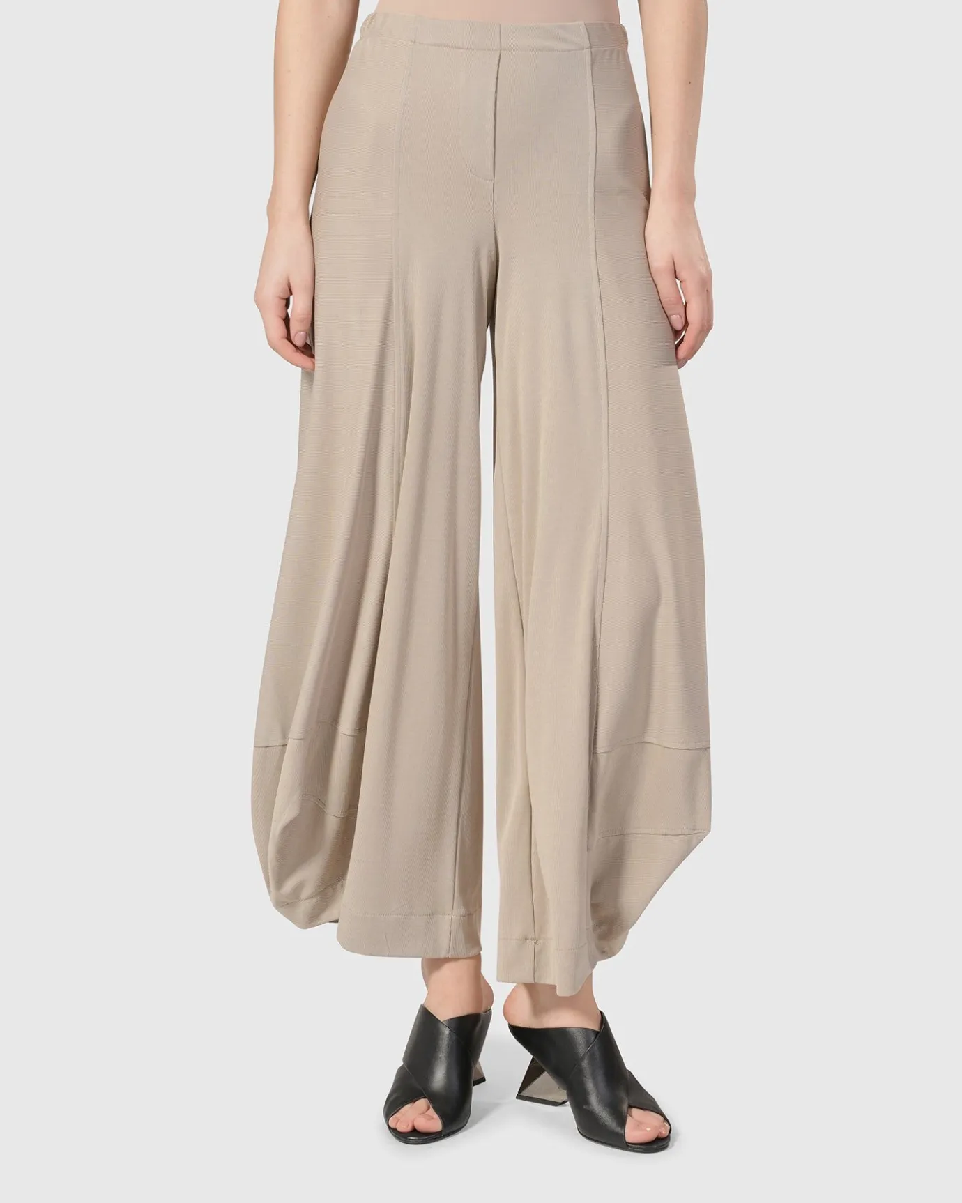 Women Alembika Pants & Skirts<Essential Go-To Punto Pants, Ecru