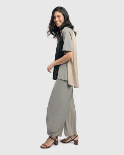 Women Alembika Pants & Skirts<Essential Go-To Punto Pants, Fog
