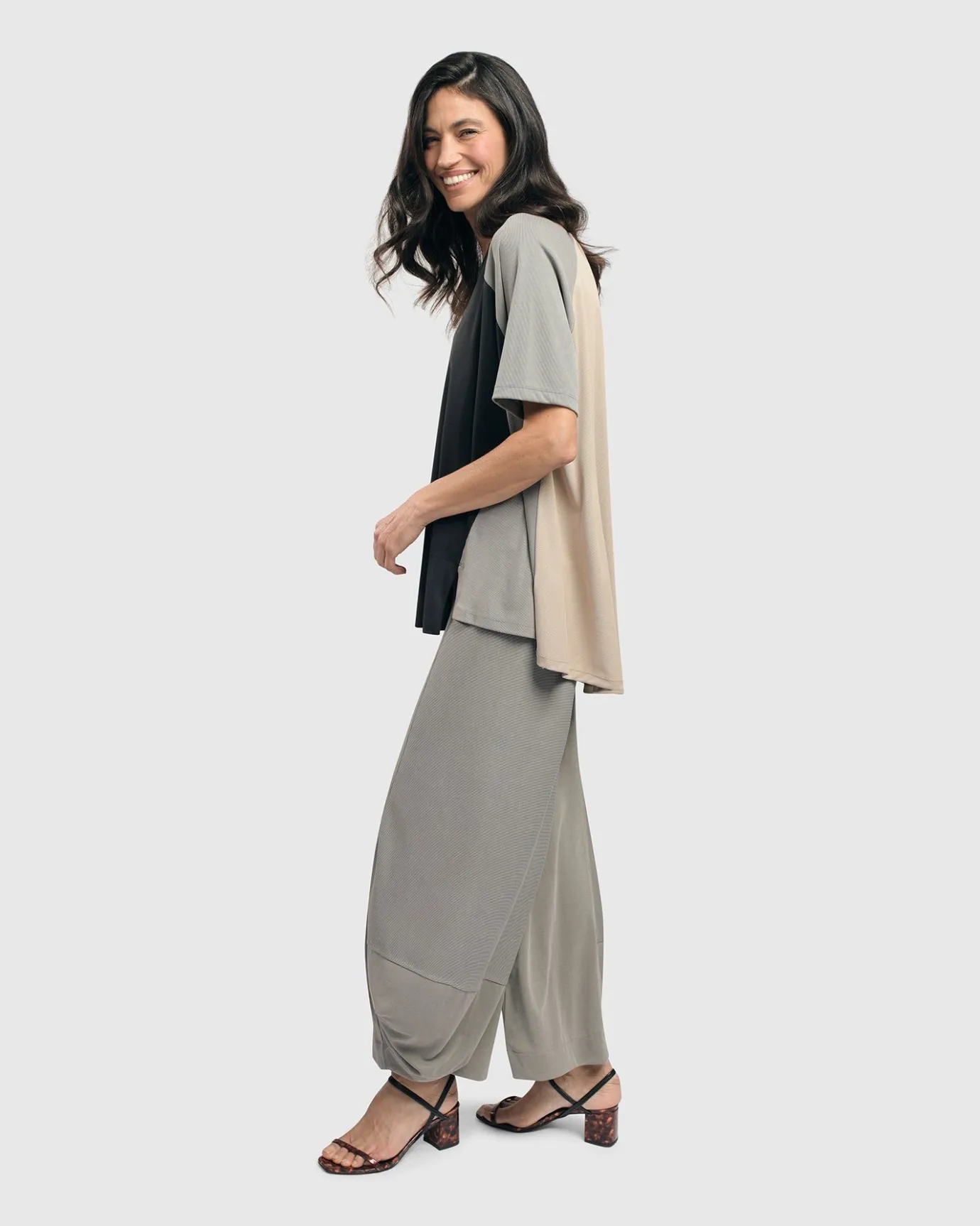 Women Alembika Pants & Skirts<Essential Go-To Punto Pants, Fog
