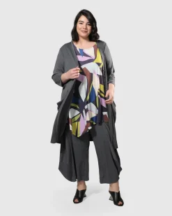 Women Alembika Pants & Skirts<Essential Go-To Punto Pants, Grey