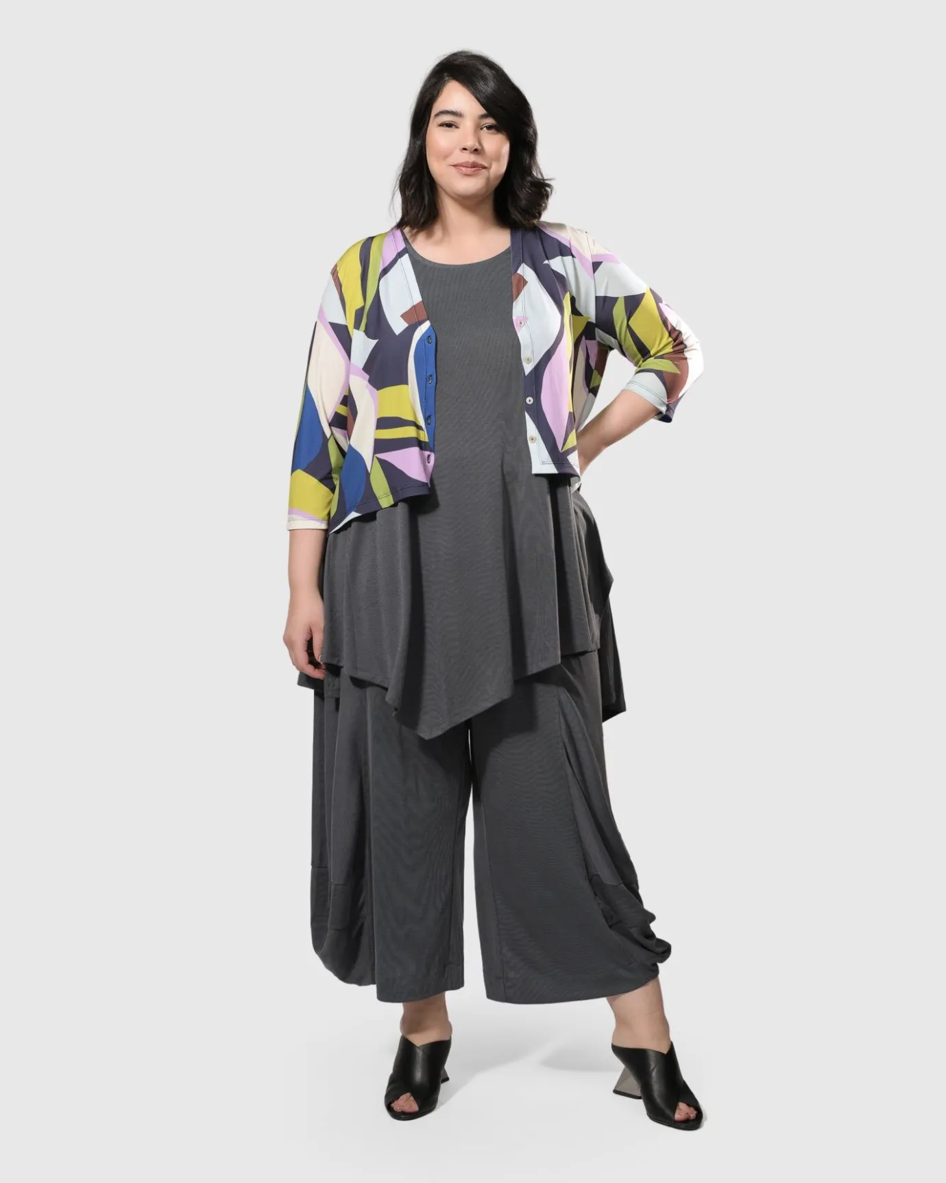 Women Alembika Pants & Skirts<Essential Go-To Punto Pants, Grey