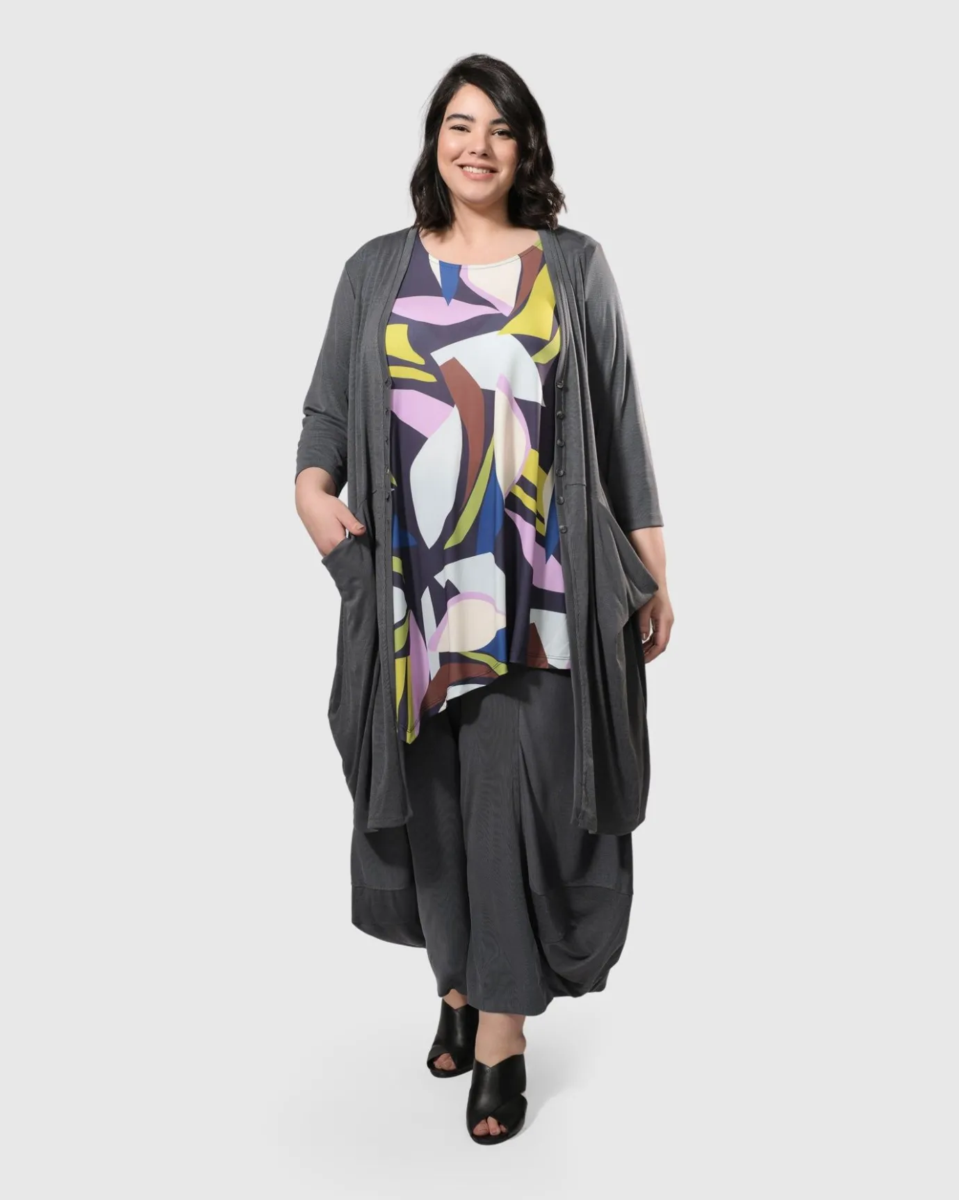 Women Alembika Pants & Skirts<Essential Go-To Punto Pants, Grey