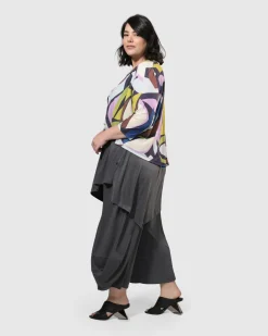 Women Alembika Plus<Essential Joy Sleeveless Tunic Top, Grey