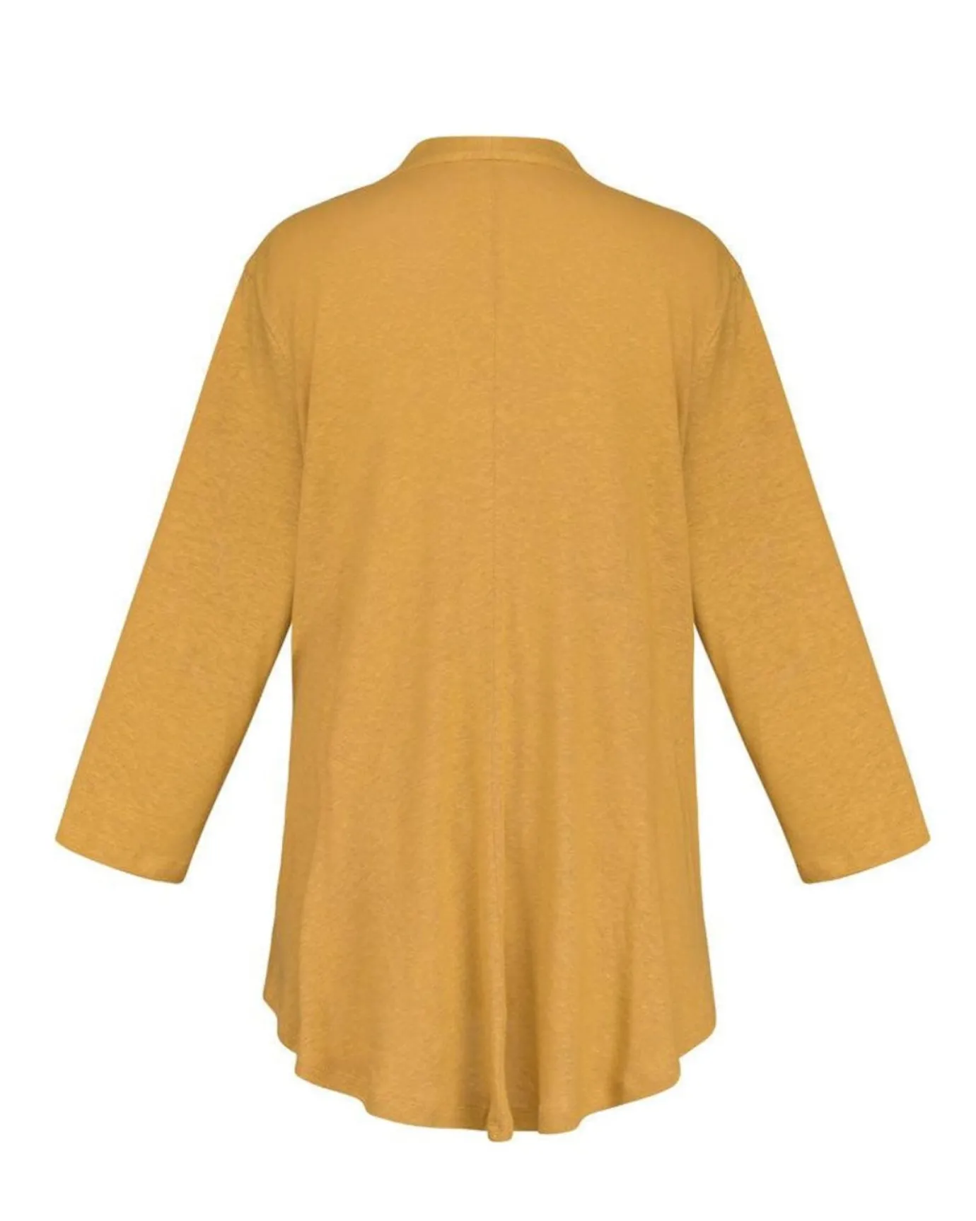 Women Alembika Tops & Tunics<Essential Linen V-Neck Top, Yellow
