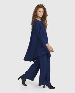 Women Alembika Tops & Tunics<Essential Oversized Trapeze Top, Royal Blue