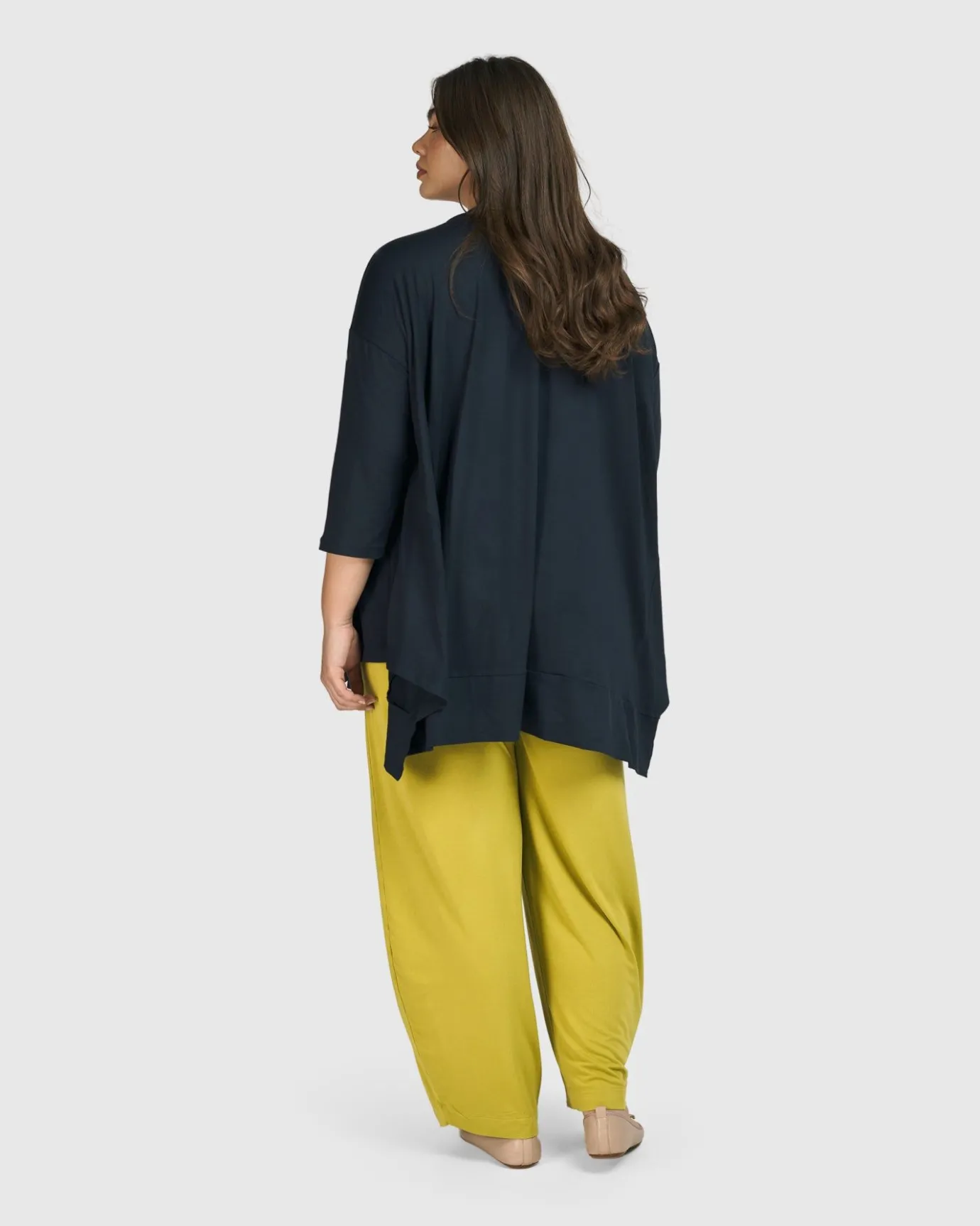 Women Alembika Tops & Tunics<Essential Oversized Trapeze Top, Ocean