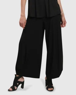 Women Alembika Pants & Skirts<Essential Punto Pants, Black