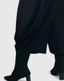 Women Alembika Pants & Skirts<Essential Punto Pants, Black