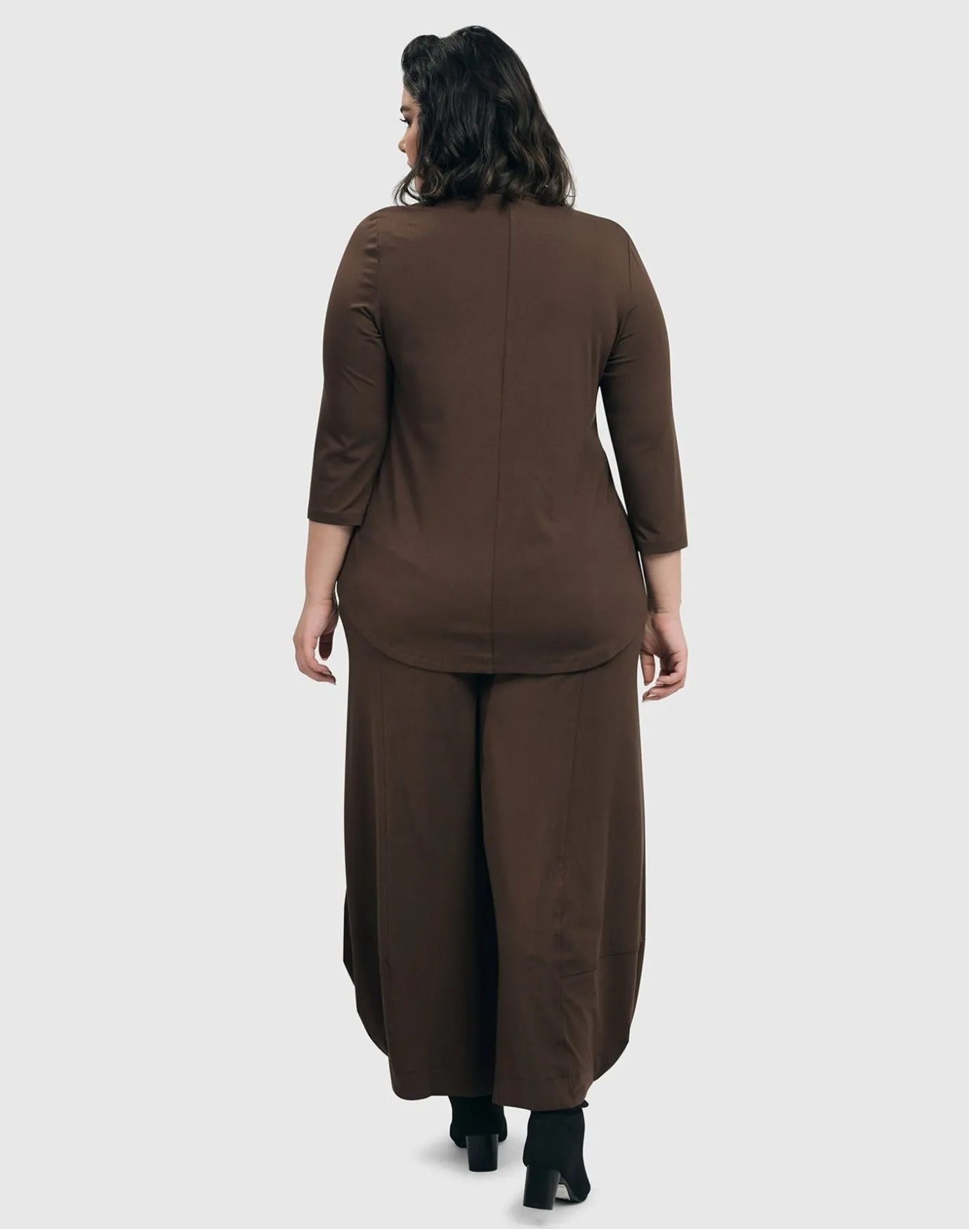 Women Alembika Pants & Skirts<Essential Punto Pants, Coffee