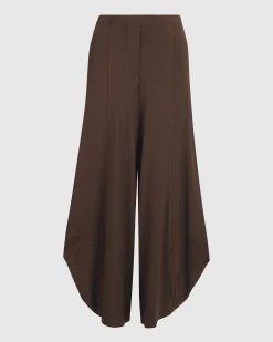 Women Alembika Pants & Skirts<Essential Punto Pants, Coffee