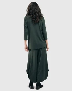 Women Alembika Pants & Skirts<Essential Punto Pants, Green