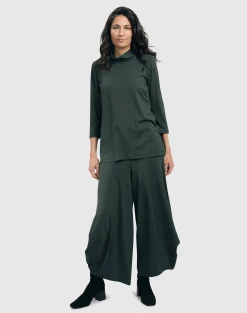 Women Alembika Pants & Skirts<Essential Punto Pants, Green