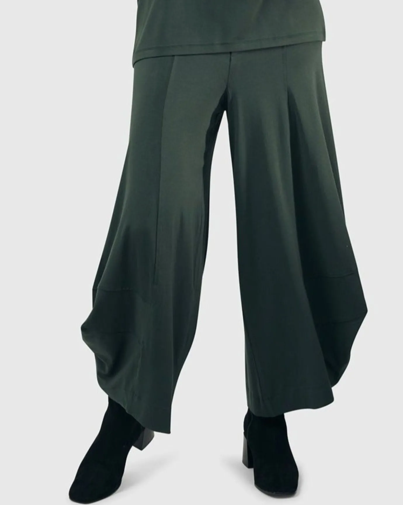 Women Alembika Plus<Essential Punto Pants, Green