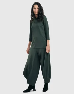 Women Alembika Plus<Essential Punto Pants, Green