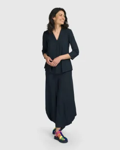 Women Alembika Pants & Skirts<Essential Punto Pants, Ocean