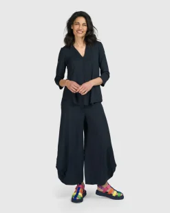 Women Alembika Pants & Skirts<Essential Punto Pants, Ocean