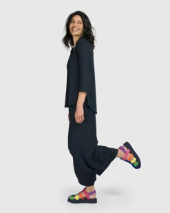 Women Alembika Pants & Skirts<Essential Punto Pants, Ocean