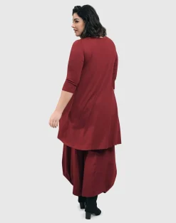 Women Alembika Pants & Skirts<Essential Punto Pants, Plum