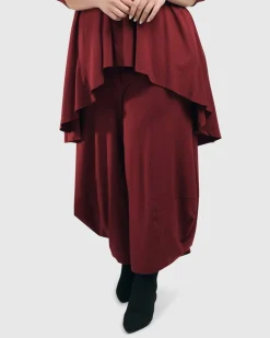 Women Alembika Plus<Essential Punto Pants, Plum