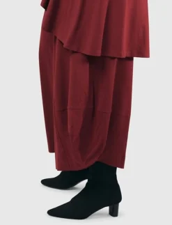 Women Alembika Plus<Essential Punto Pants, Plum