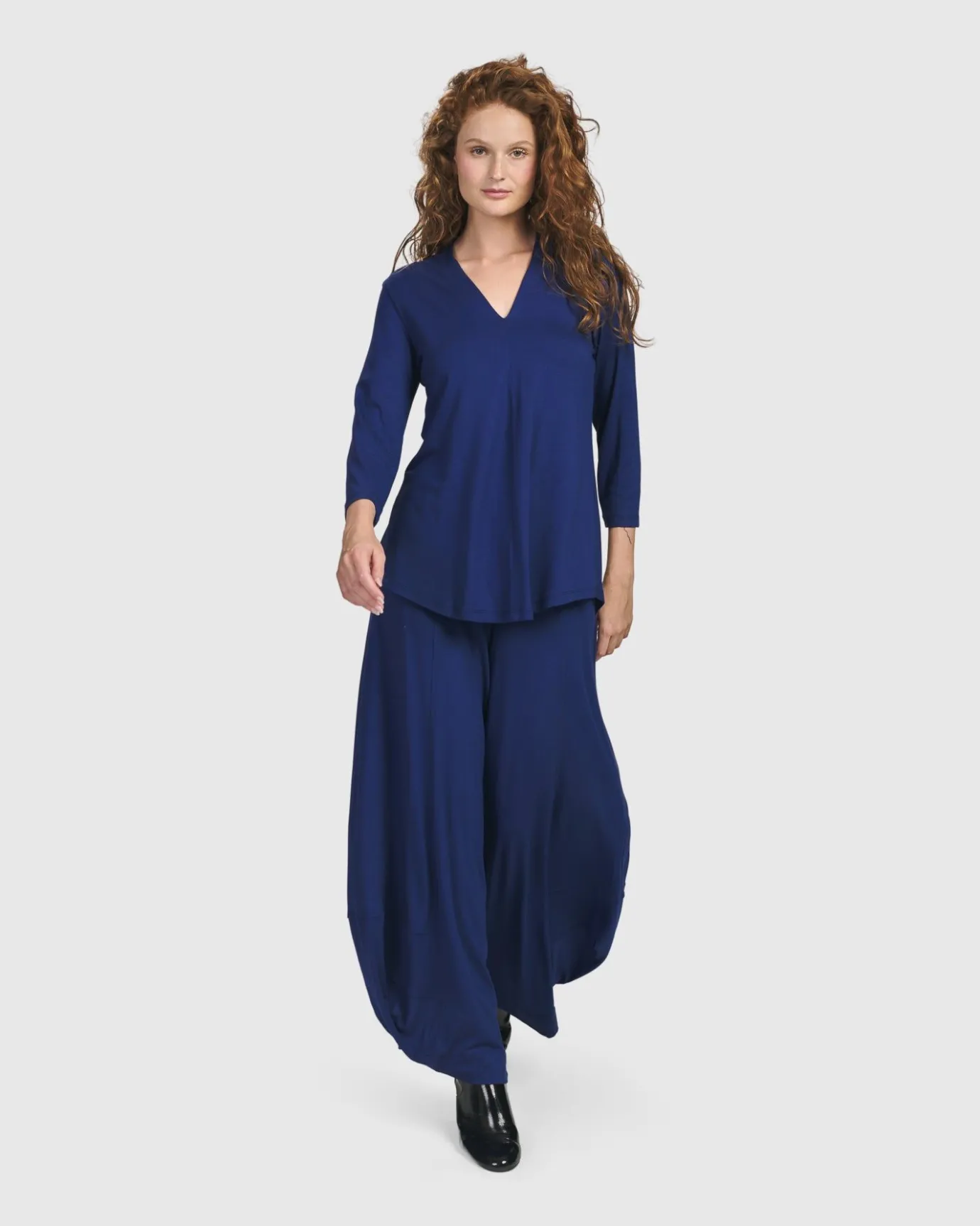 Women Alembika Pants & Skirts<Essential Punto Pants, Royal Blue