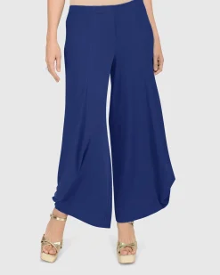 Women Alembika Pants & Skirts<Essential Punto Pants, Royal Blue
