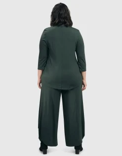 Women Alembika Pants & Skirts<Essential Punto Pants, Tall, Green
