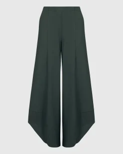 Women Alembika Pants & Skirts<Essential Punto Pants, Tall, Green