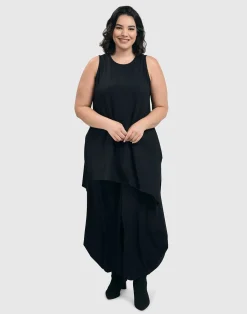Women Alembika Pants & Skirts<Essential Punto Pants, Tall, Black