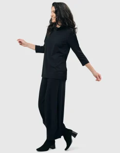 Women Alembika Pants & Skirts<Essential Punto Pants, Tall, Black