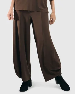 Women Alembika Pants & Skirts<Essential Punto Pants, Tall, Coffee