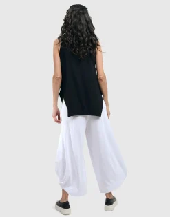 Women Alembika Plus<Essential Punto Pants, White