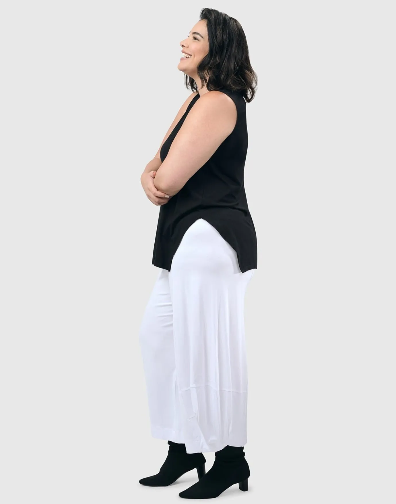 Women Alembika Pants & Skirts<Essential Punto Pants, White