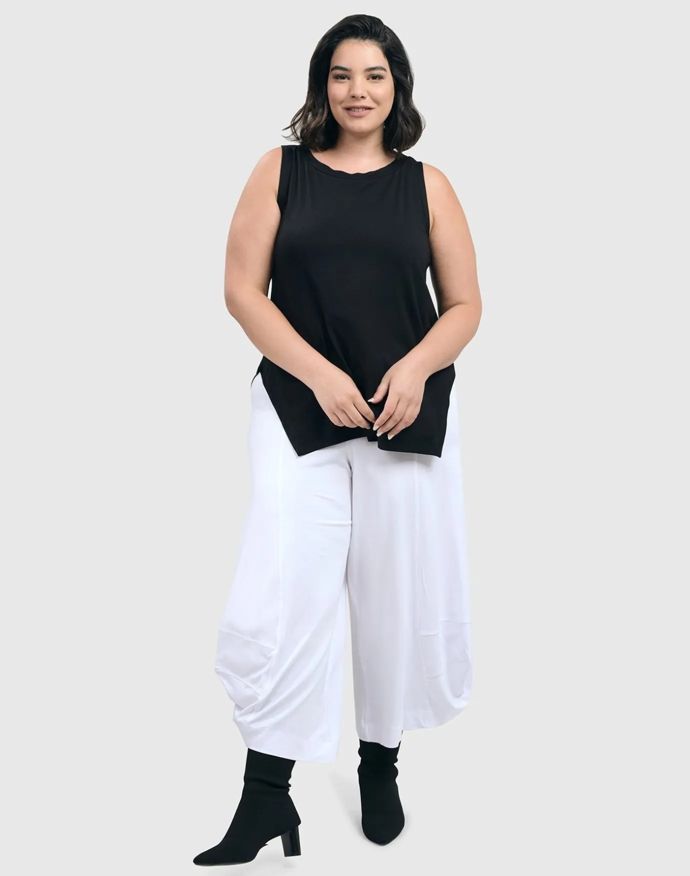 Women Alembika Pants & Skirts<Essential Punto Pants, White