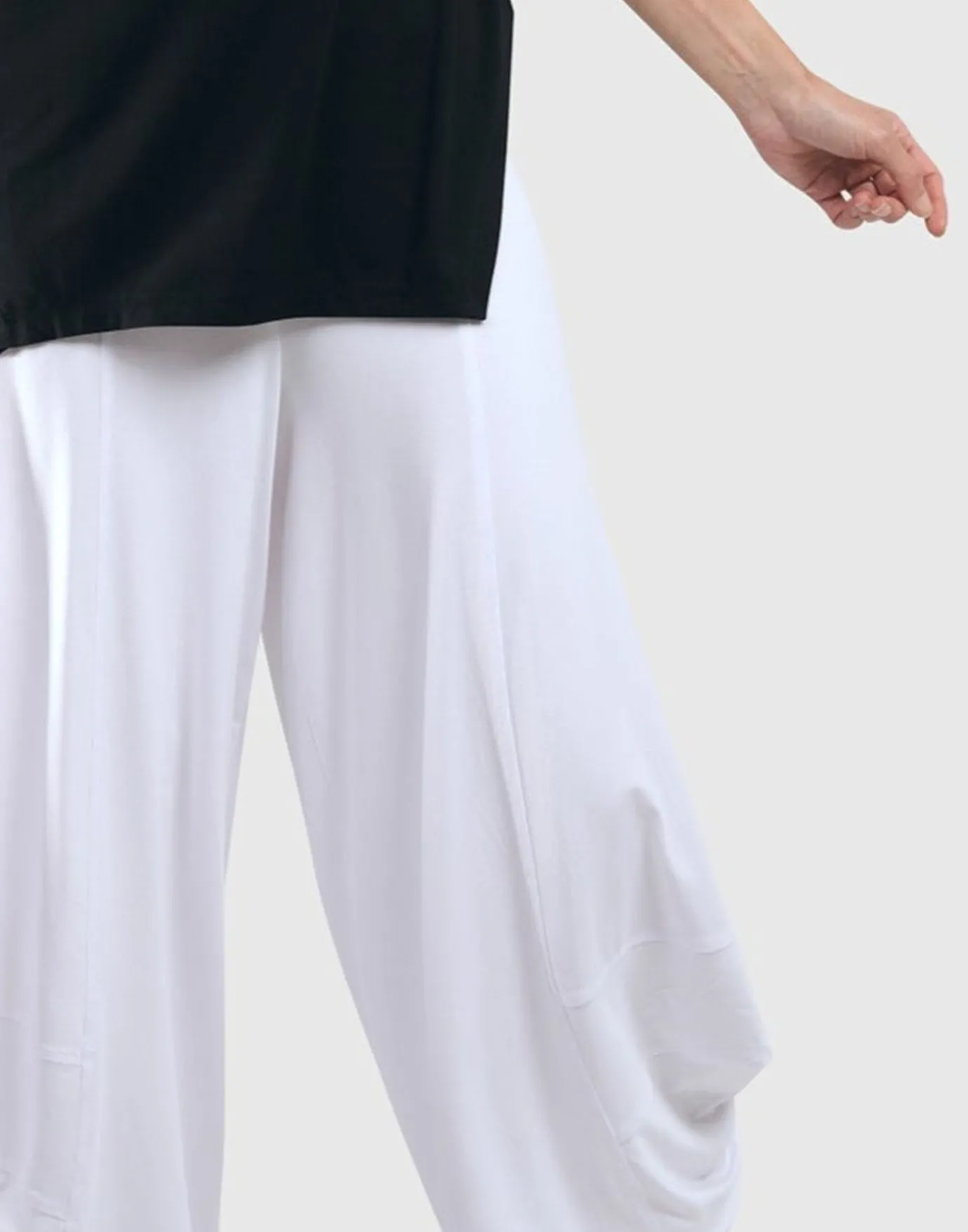 Women Alembika Pants & Skirts<Essential Punto Pants, White