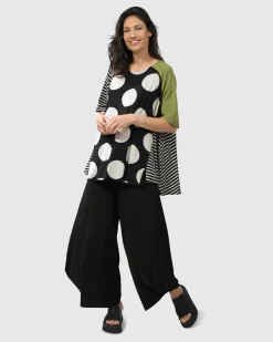 Women Alembika Plus<Essential Punto Pockets Pants, Black